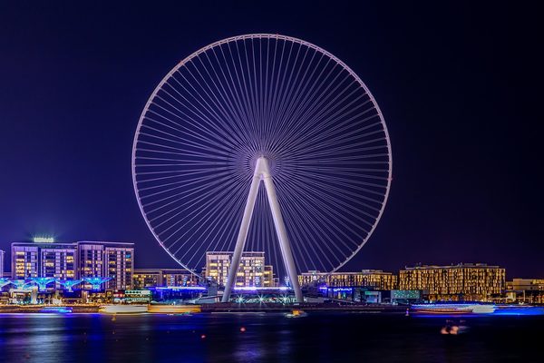 Ain Dubai observation wheel at Bluewaters Island