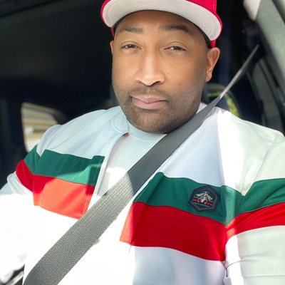Percy Huff in car selfie